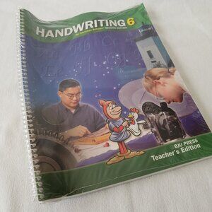 BJU press homeschool, Handwriting 6 - Teachers edition (2nd Ed)